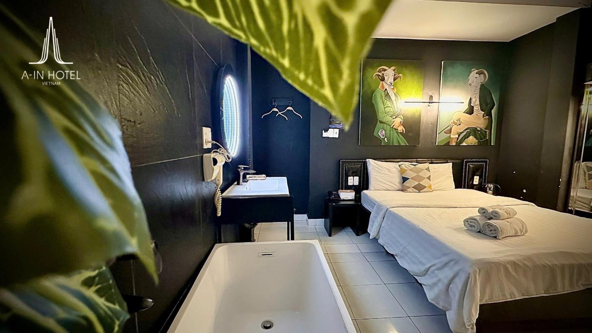 A In Hotel Glamour 胡志明市 外观 照片